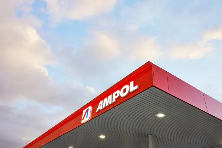 Ampol forecourt